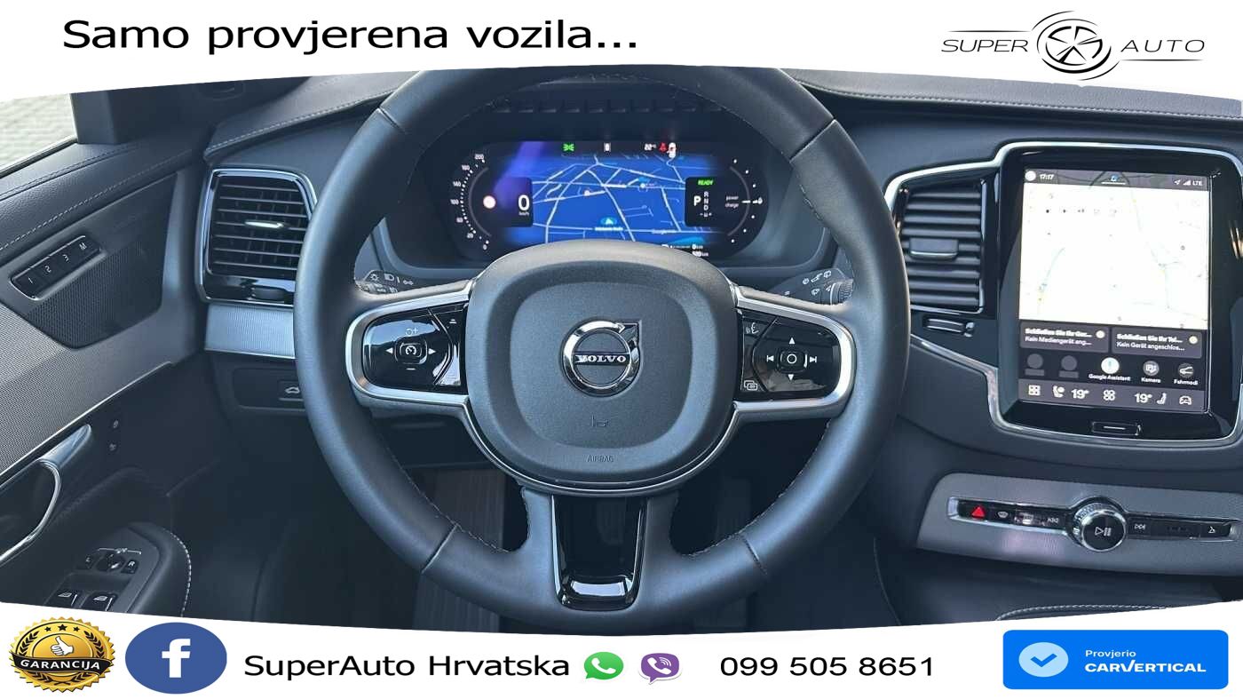 Volvo XC90 2.0 T8 AWD Automatic ACC+HEAD+4xGR SJED+360+PANO
