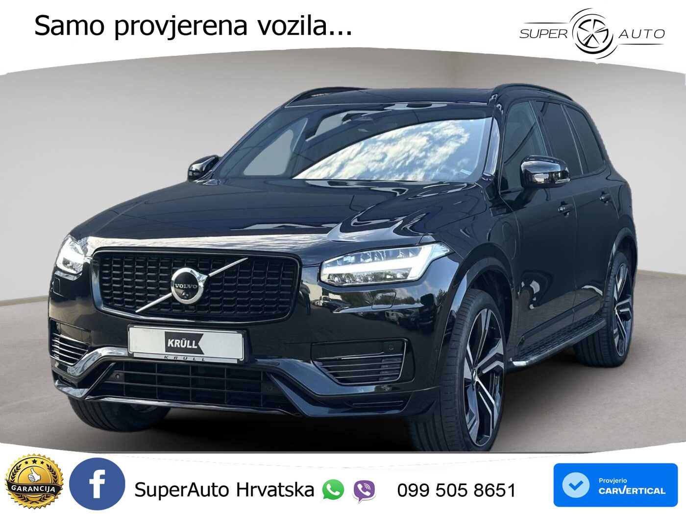 Volvo XC90 2.0 T8 AWD Automatic ACC+HEAD+4xGR SJED+360+PANO