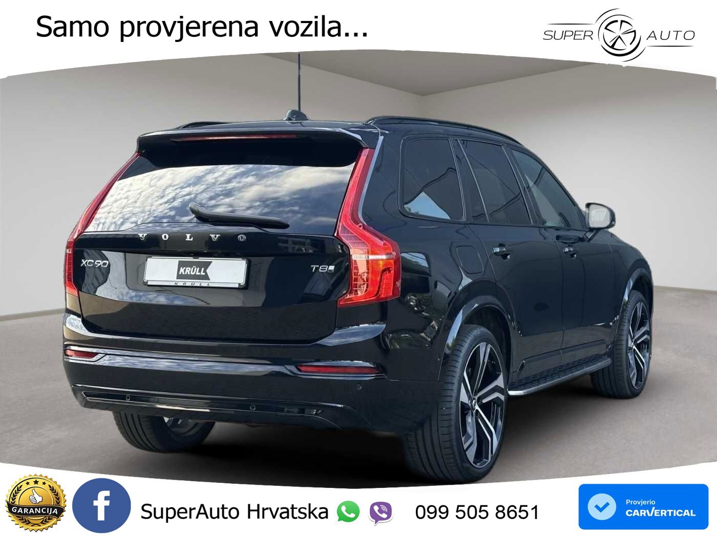 Volvo XC90 2.0 T8 AWD Automatic ACC+HEAD+4xGR SJED+360+PANO