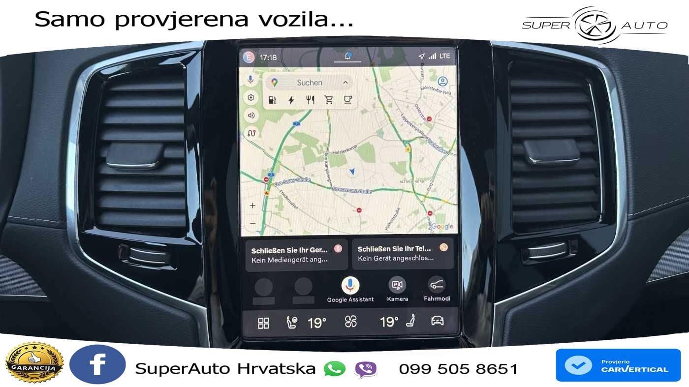 Volvo XC90 2.0 T8 AWD Automatic ACC+HEAD+4xGR SJED+360+PANO