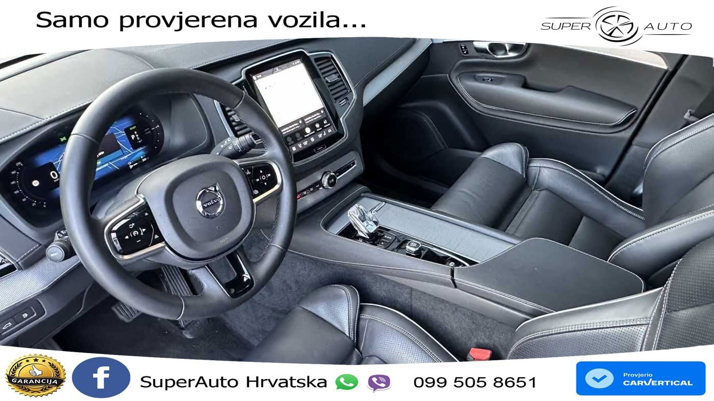 Volvo XC90 2.0 T8 AWD Automatic ACC+HEAD+4xGR SJED+360+PANO