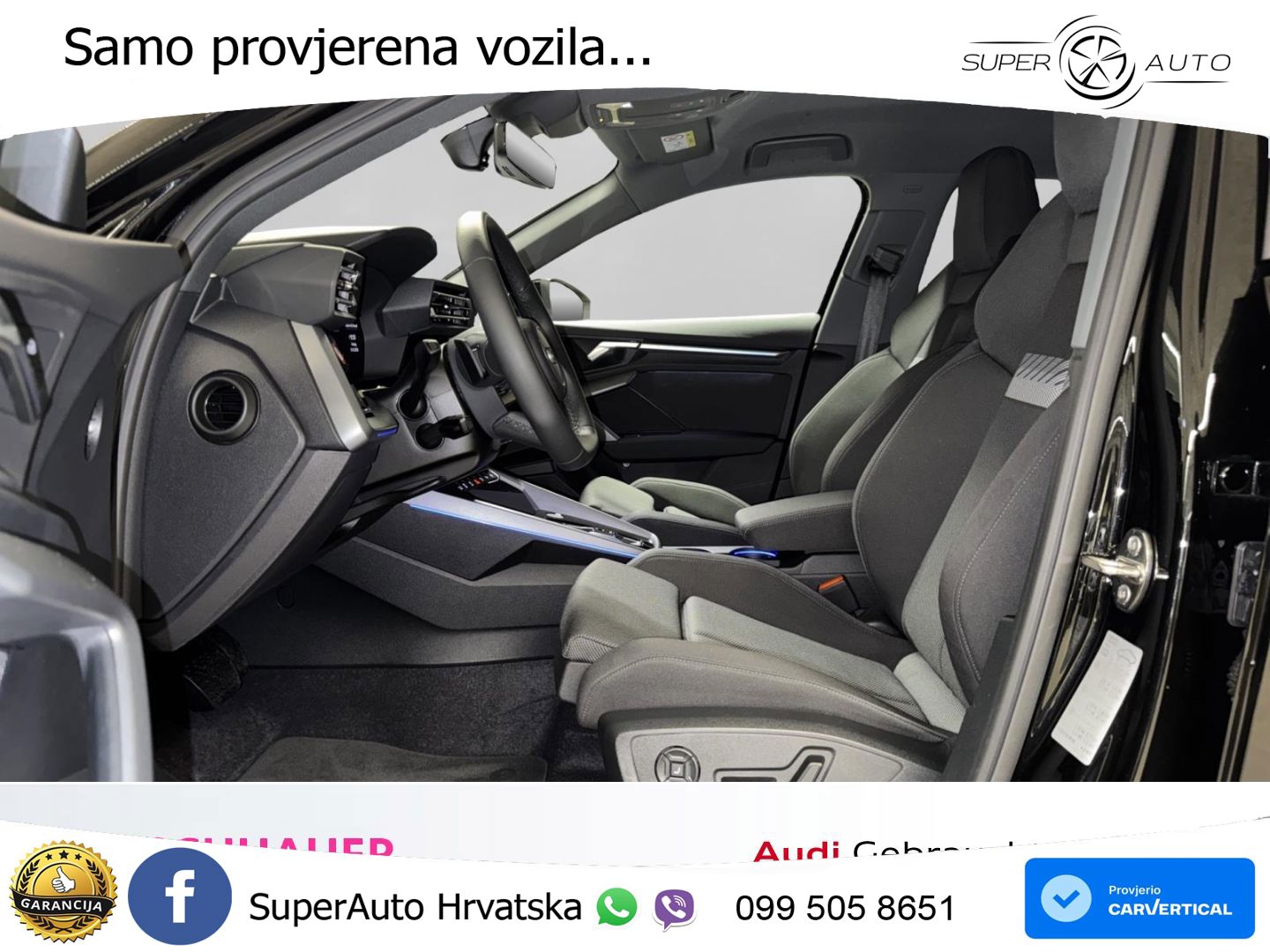 Audi A3 Limuzina 40 TFSI (204 KS) quattro S tronic S line LED+GR SJED+ACC