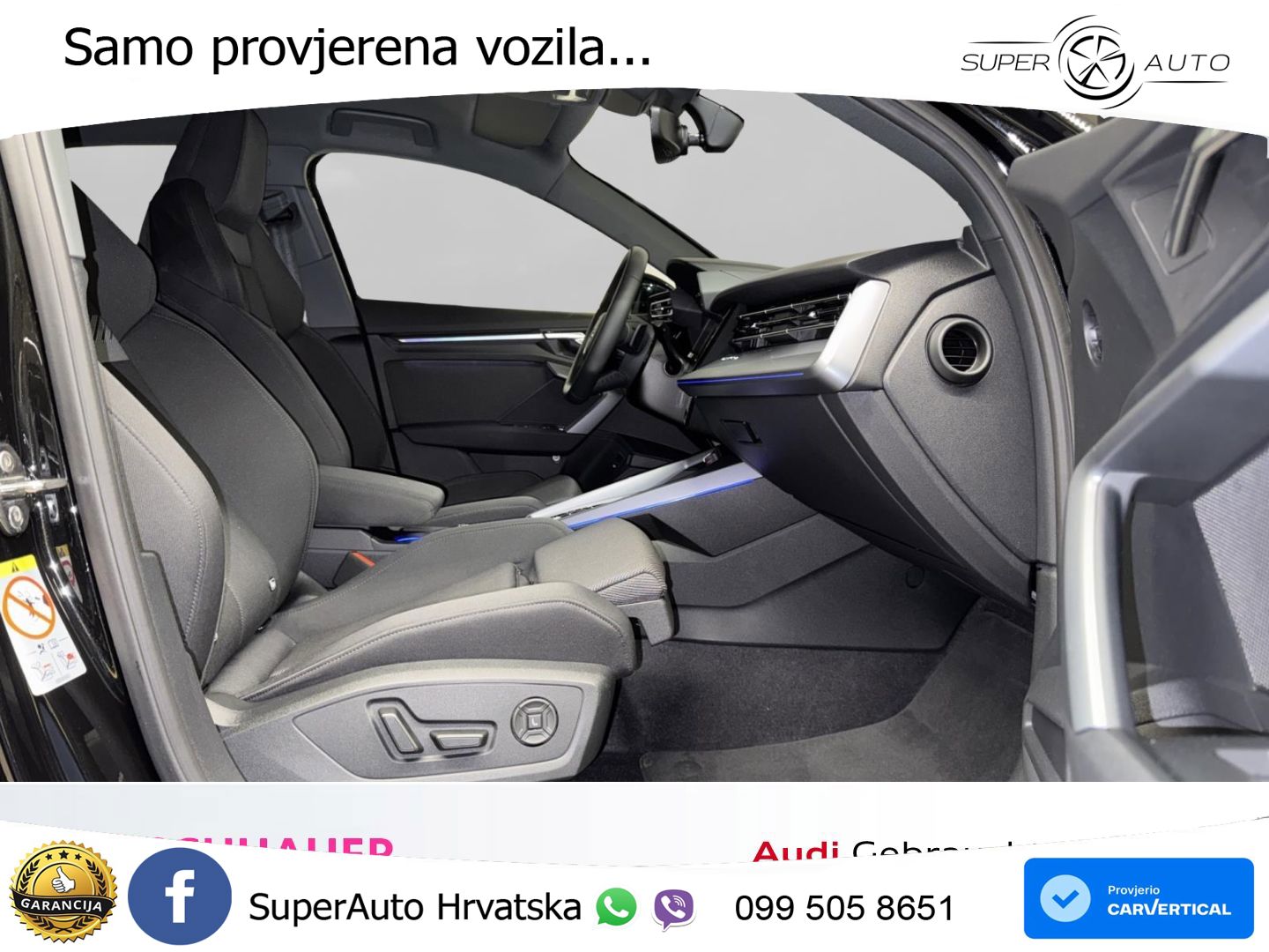 Audi A3 Limuzina 40 TFSI (204 KS) quattro S tronic S line LED+GR SJED+ACC