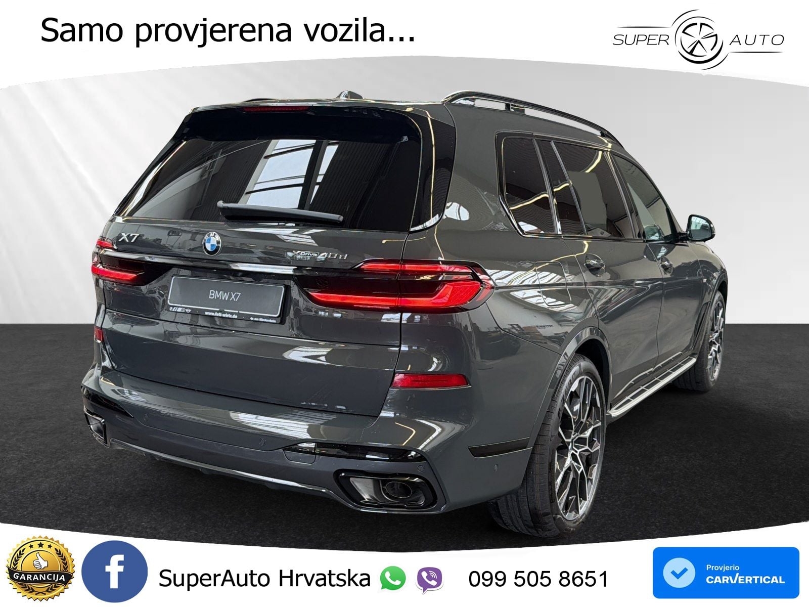 BMW X7 40d (352 KS) xDrive Steptronic M Sport LED+GR SJED+ACC