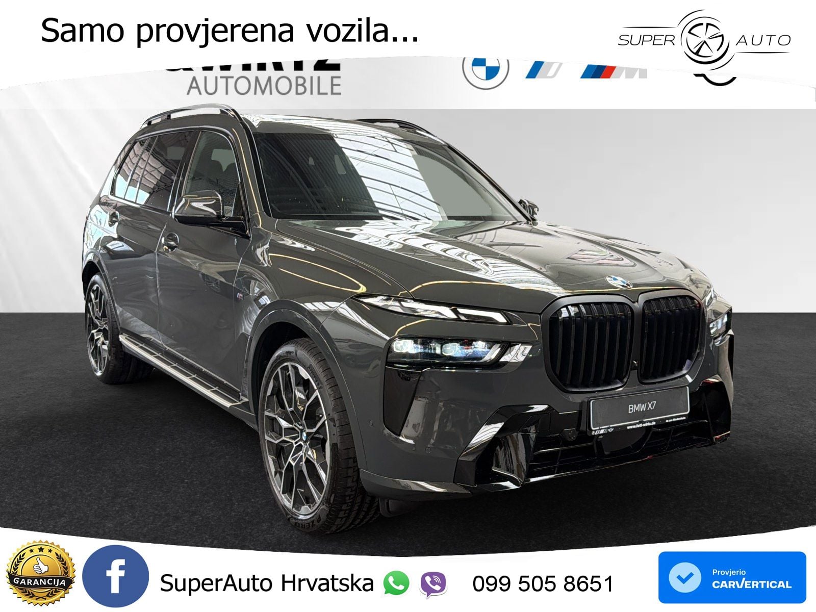 BMW X7 40d (352 KS) xDrive Steptronic M Sport LED+GR SJED+ACC