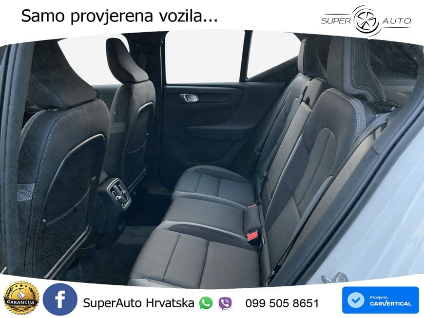 Volvo XC40 Recharge 82 kWh 252 KS Single Motor Extended Range LED+GR SJED+ACC