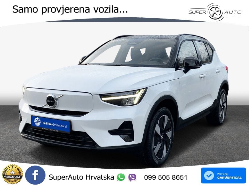 Volvo XC40 Recharge 82 kWh 252 KS Single Motor Extended Range LED+GR SJED+ACC