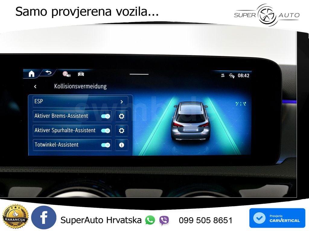 Mercedes-Benz A 200d 8G-DCT LED+GR SJED+ACC