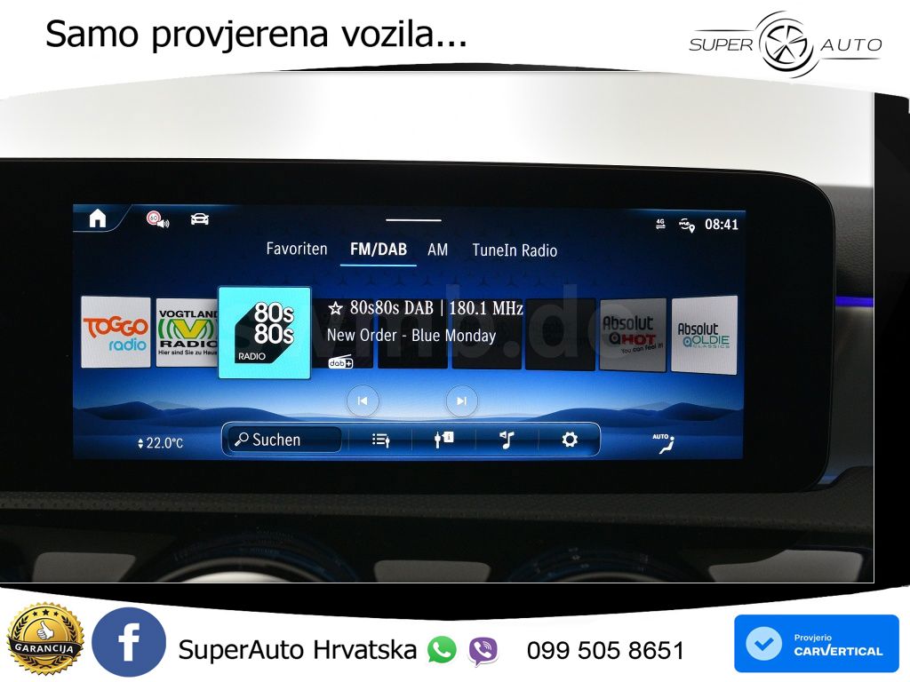 Mercedes-Benz A 200d 8G-DCT LED+GR SJED+ACC