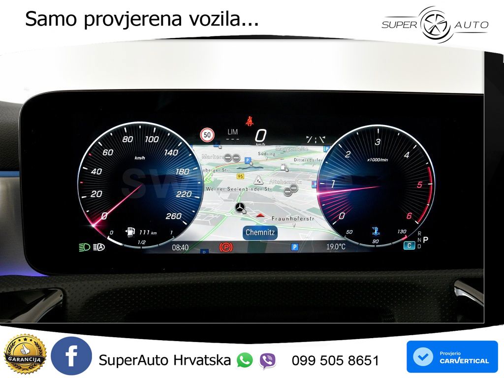 Mercedes-Benz A 200d 8G-DCT LED+GR SJED+ACC