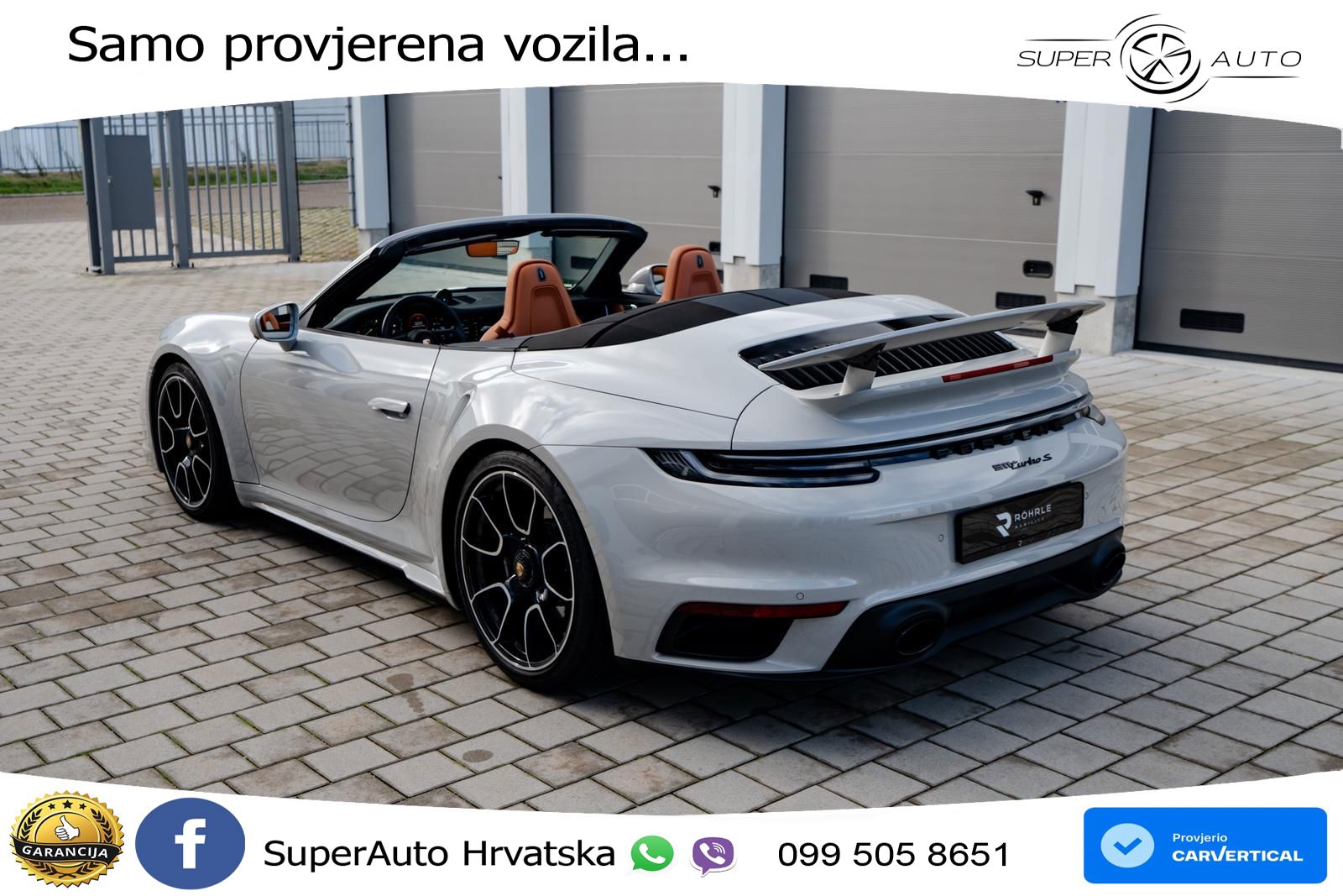Porsche 911 Turbo S Cabriolet 3.8 (650 KS) PDK MATRIX+GR SJED+KAM
