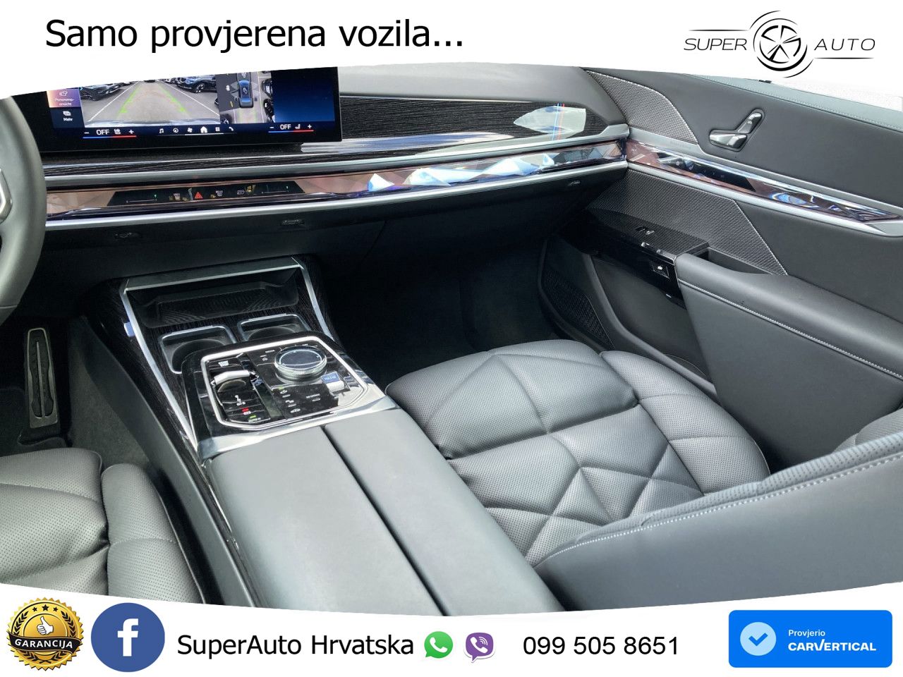 BMW 740d (299 KS) xDrive Steptronic M Sport ZRAČNI+ACC+GR SJED+KAM+PANO