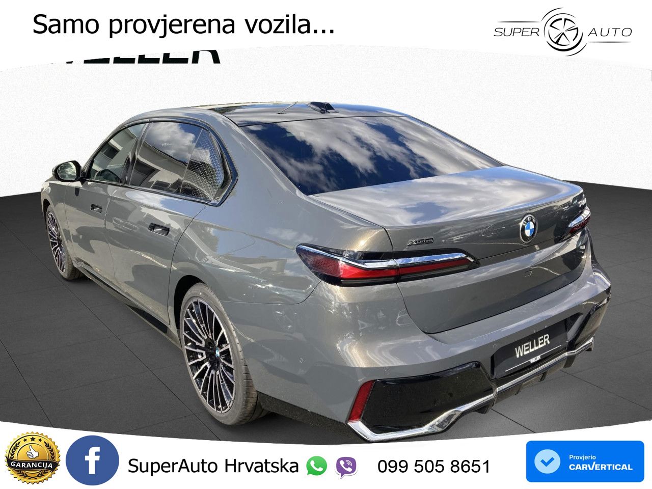BMW 740d (299 KS) xDrive Steptronic M Sport ZRAČNI+ACC+GR SJED+KAM+PANO
