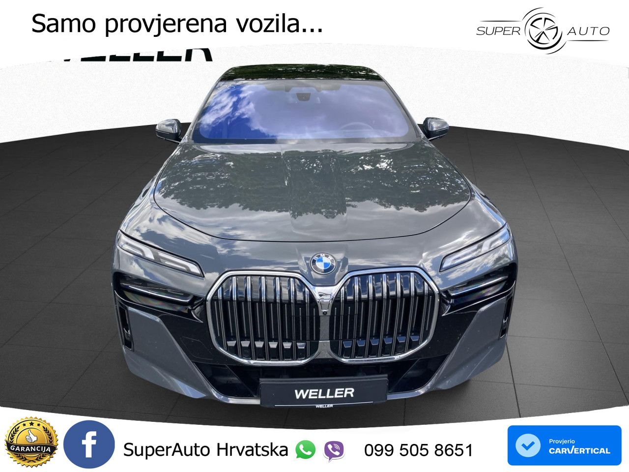 BMW 740d (299 KS) xDrive Steptronic M Sport ZRAČNI+ACC+GR SJED+KAM+PANO