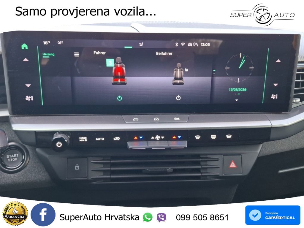 Opel Grandland 1.2 Turbo (145 KS) Hybrid eDCT GS LED+GR SJED+ACC