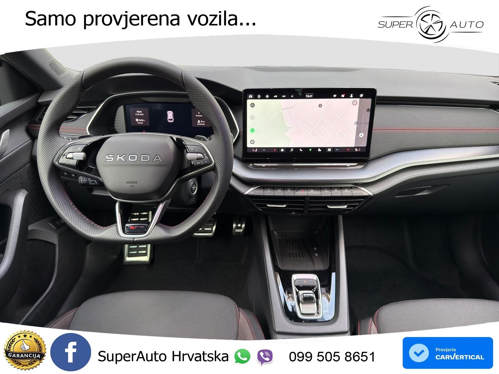 Škoda Octavia Combi RS 2.0 TSI (265 KS) DSG LED+GR SJED+ACC