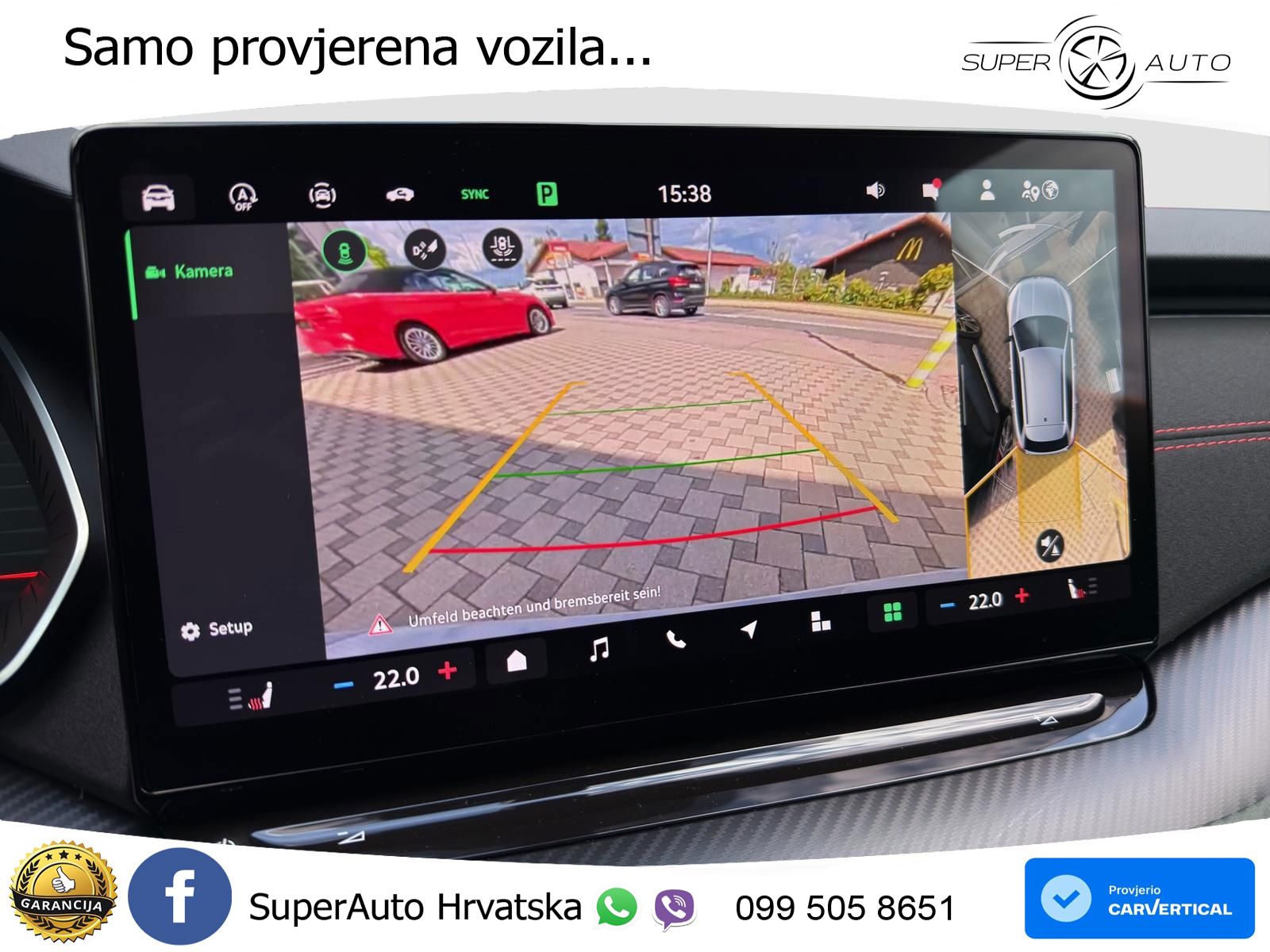 Škoda Octavia Combi RS 2.0 TSI (265 KS) DSG LED+GR SJED+ACC