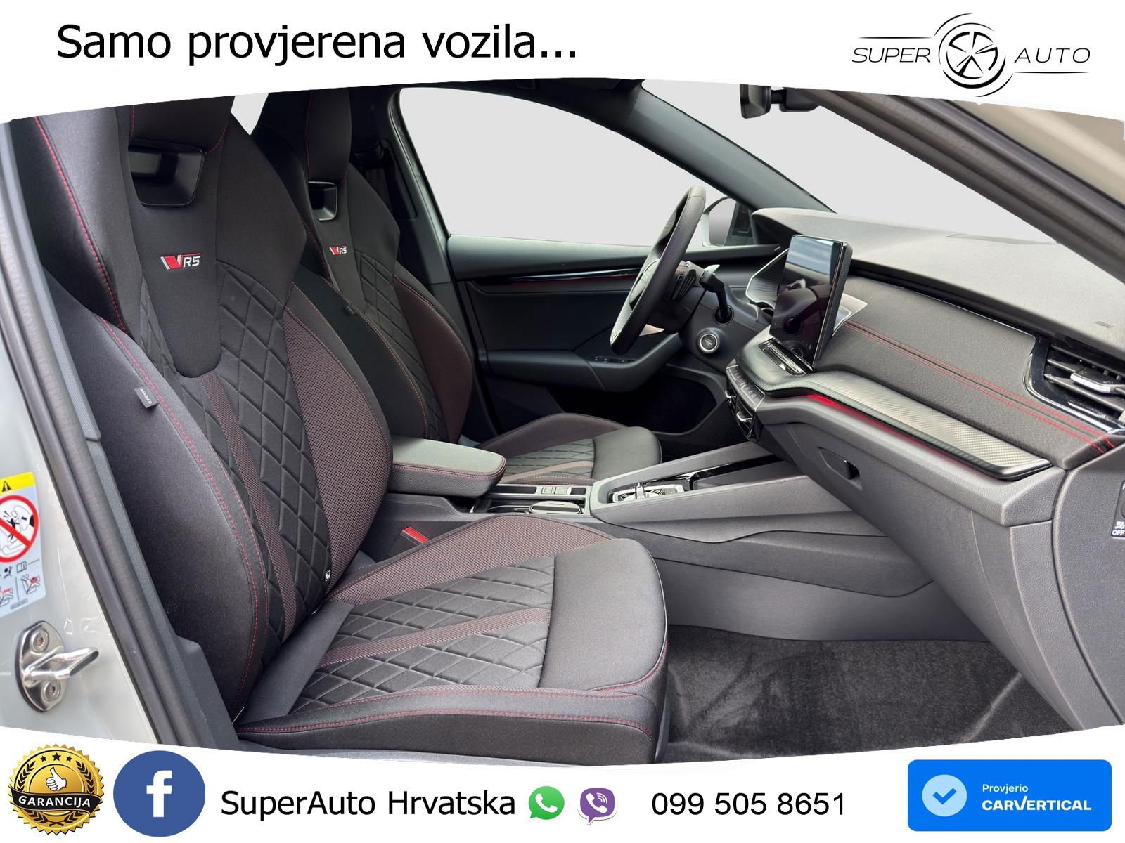 Škoda Octavia Combi RS 2.0 TSI (265 KS) DSG LED+GR SJED+ACC