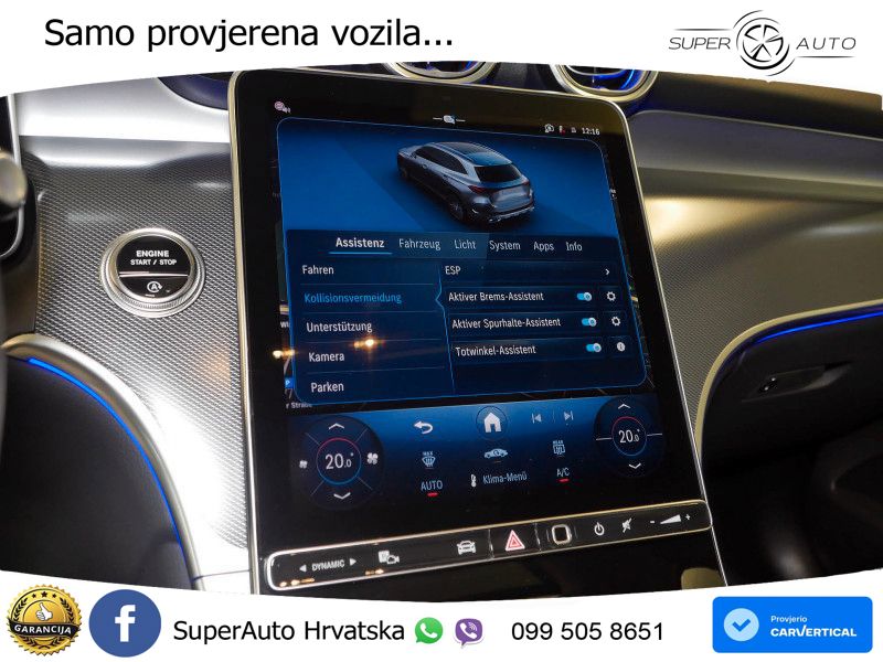 Mercedes GLC 200d (163 KS) 4MATIC 9G-TRONIC Avantgarde ACC+GR SJED+360+PANO