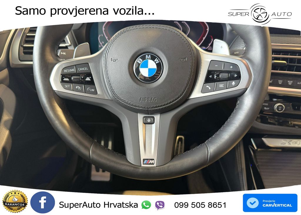 BMW X4 30i (245 KS) xDrive Steptronic M Sport LED+GR SJED+ACC