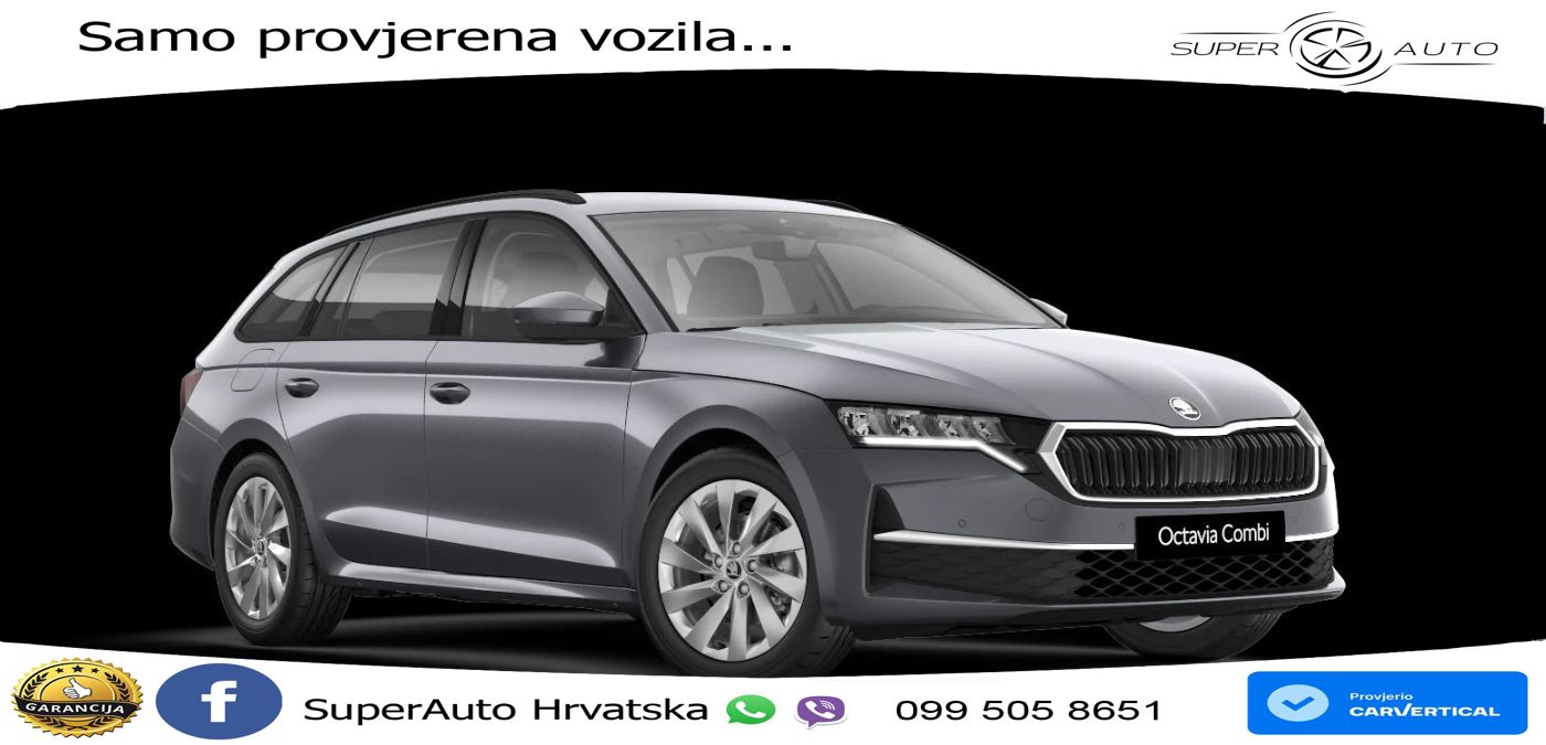 Škoda Octavia Combi 2.0 TDI (150 KS) DSG Selection LED+GR SJED+ACC