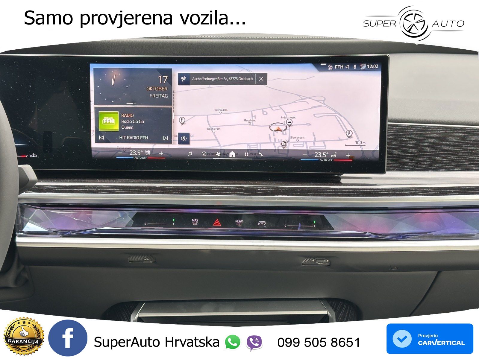 BMW 740d (299 KS) xDrive Steptronic M Sport ZRAČNI+ACC+GR SJED+KAM+PANO