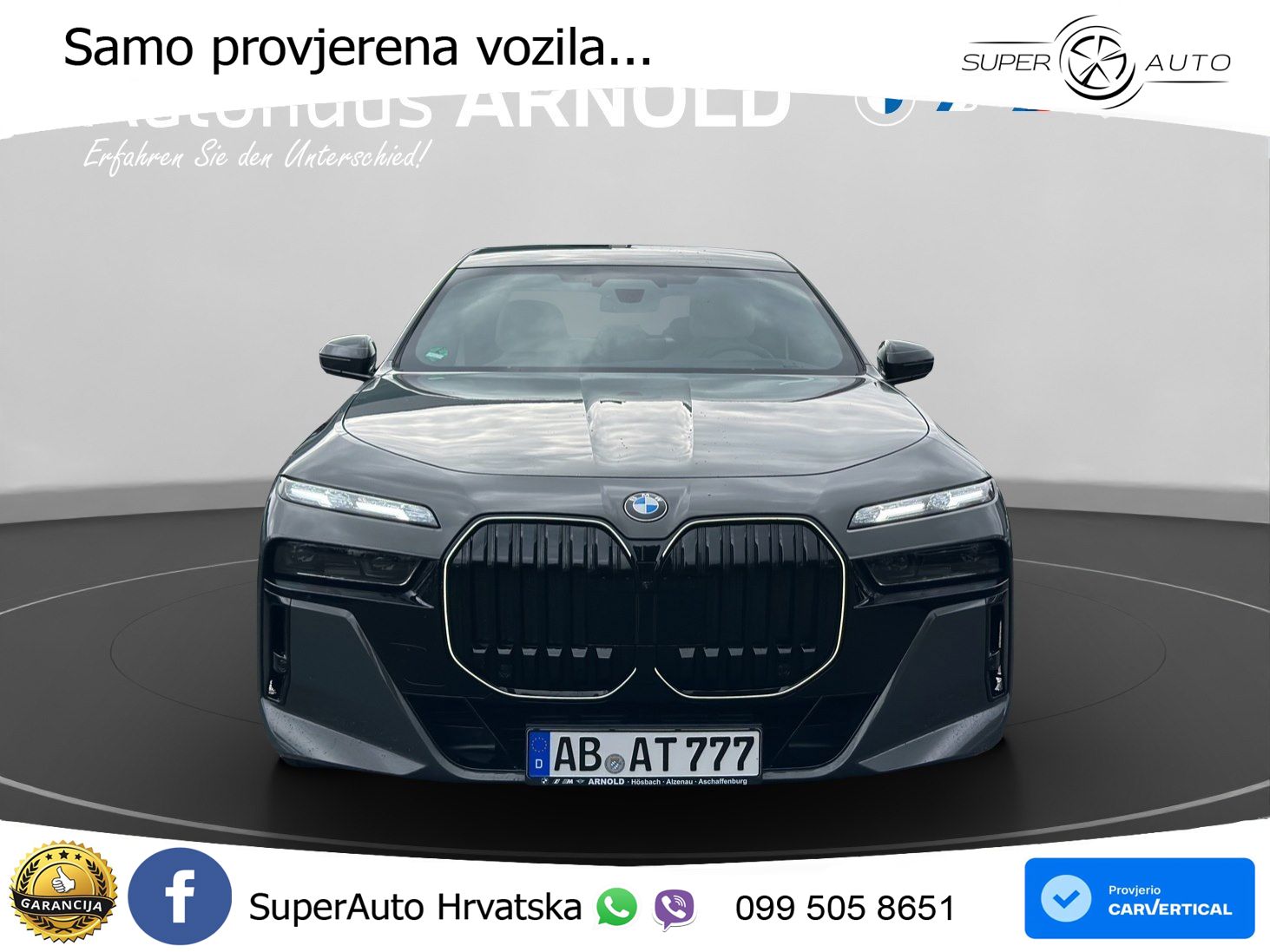 BMW 740d (299 KS) xDrive Steptronic M Sport ZRAČNI+ACC+GR SJED+KAM+PANO