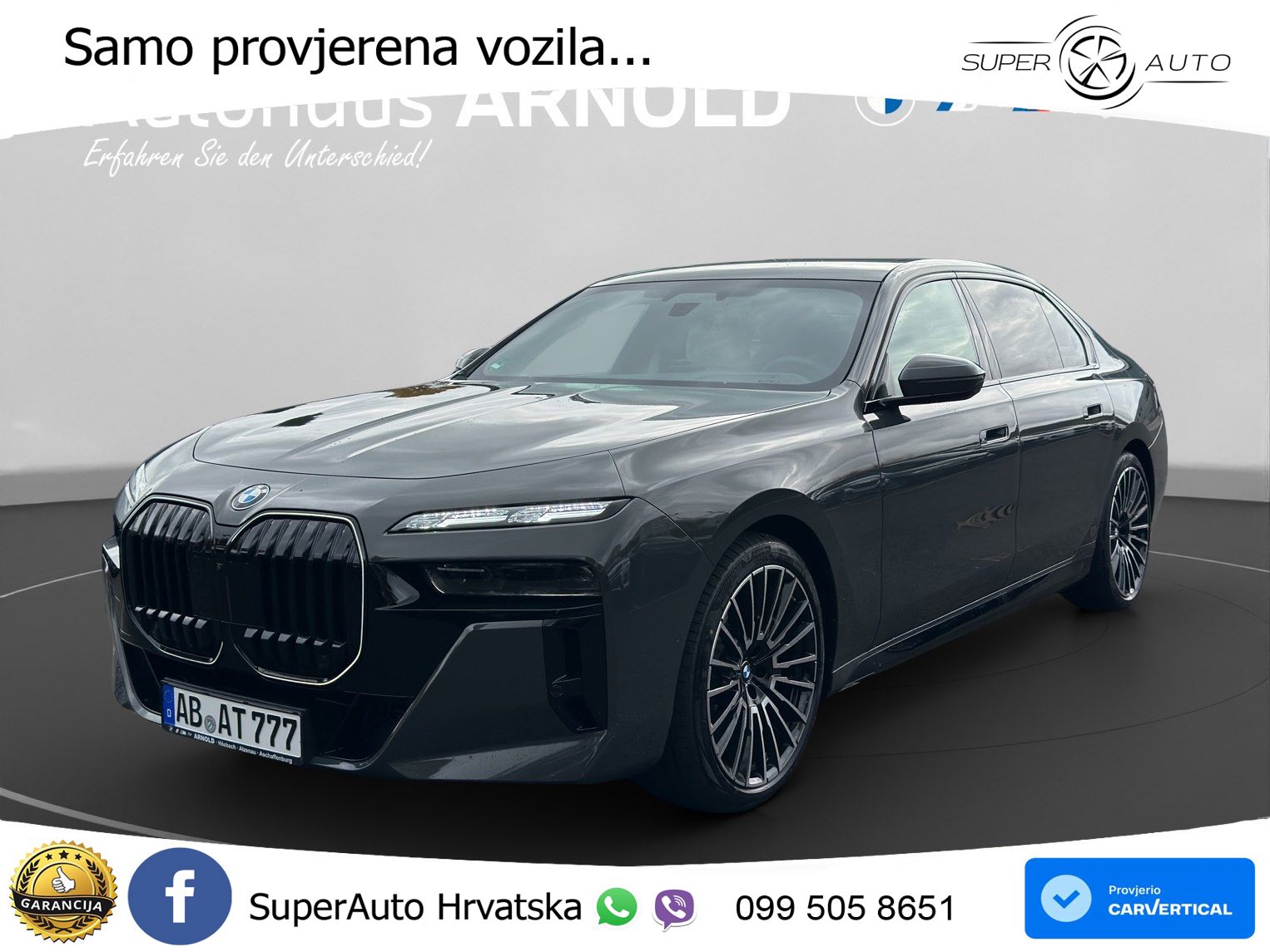BMW 740d (299 KS) xDrive Steptronic M Sport ZRAČNI+ACC+GR SJED+KAM+PANO
