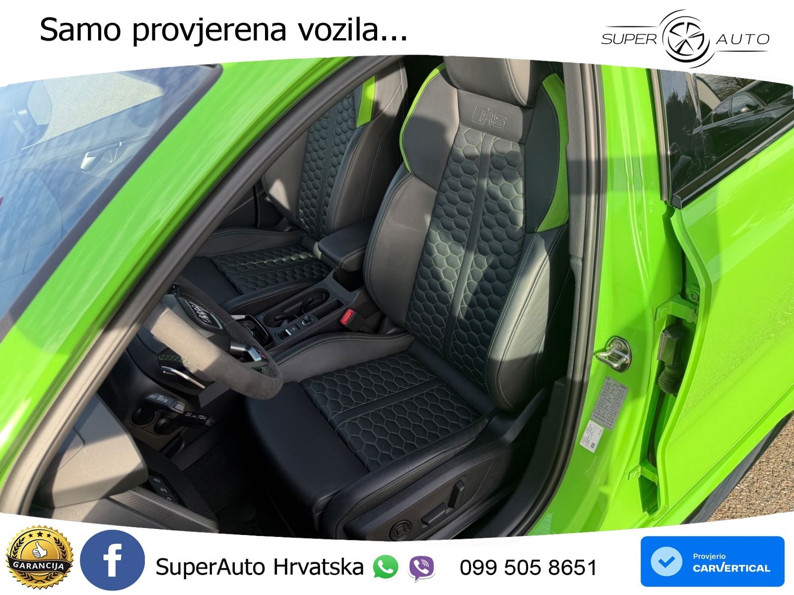 Audi RS3 Sedan 2.5 TFSI (400 KS) quattro S tronic LED+GR SJED+ACC