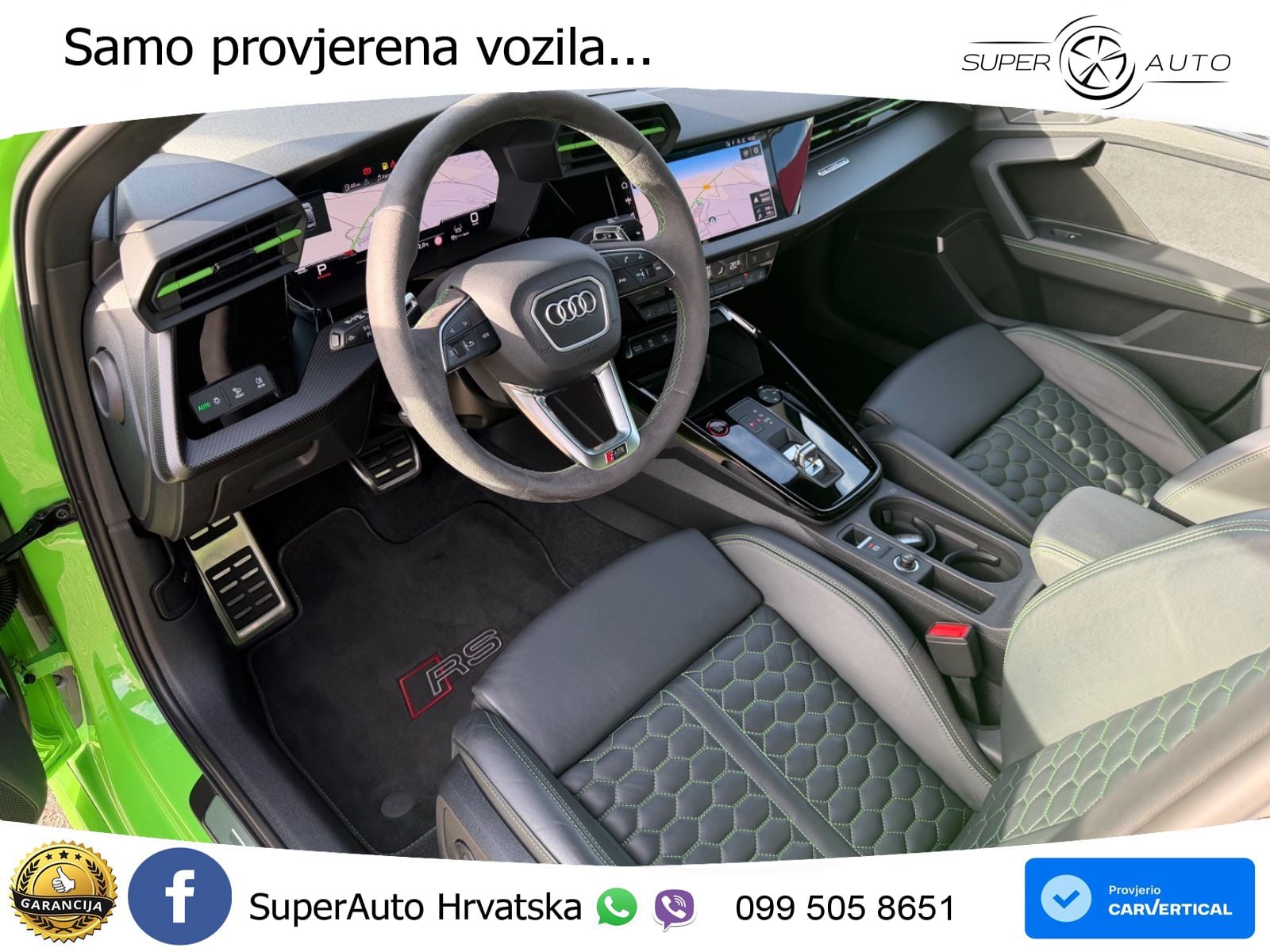 Audi RS3 Sedan 2.5 TFSI (400 KS) quattro S tronic LED+GR SJED+ACC