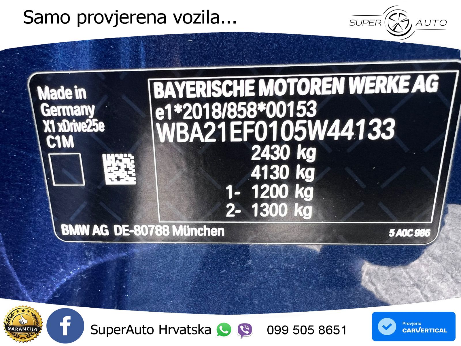 BMW X1 25e (245 KS) xDrive Steptronic LED+GR SJED+ACC