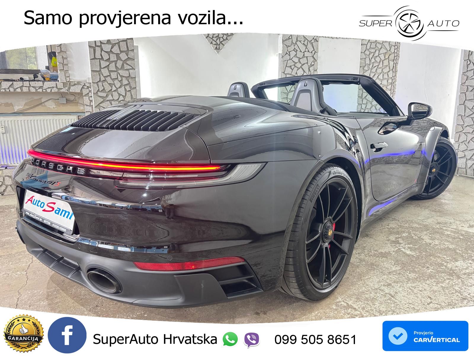 Porsche 911 Carrera GTS Cabriolet 3.0 (480 KS) PDK LED+GR SJED+ACC