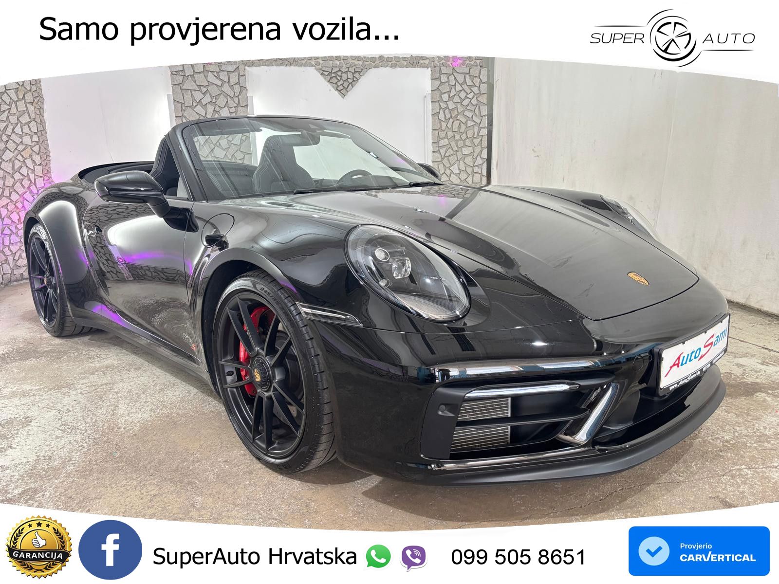 Porsche 911 Carrera GTS Cabriolet 3.0 (480 KS) PDK LED+GR SJED+ACC