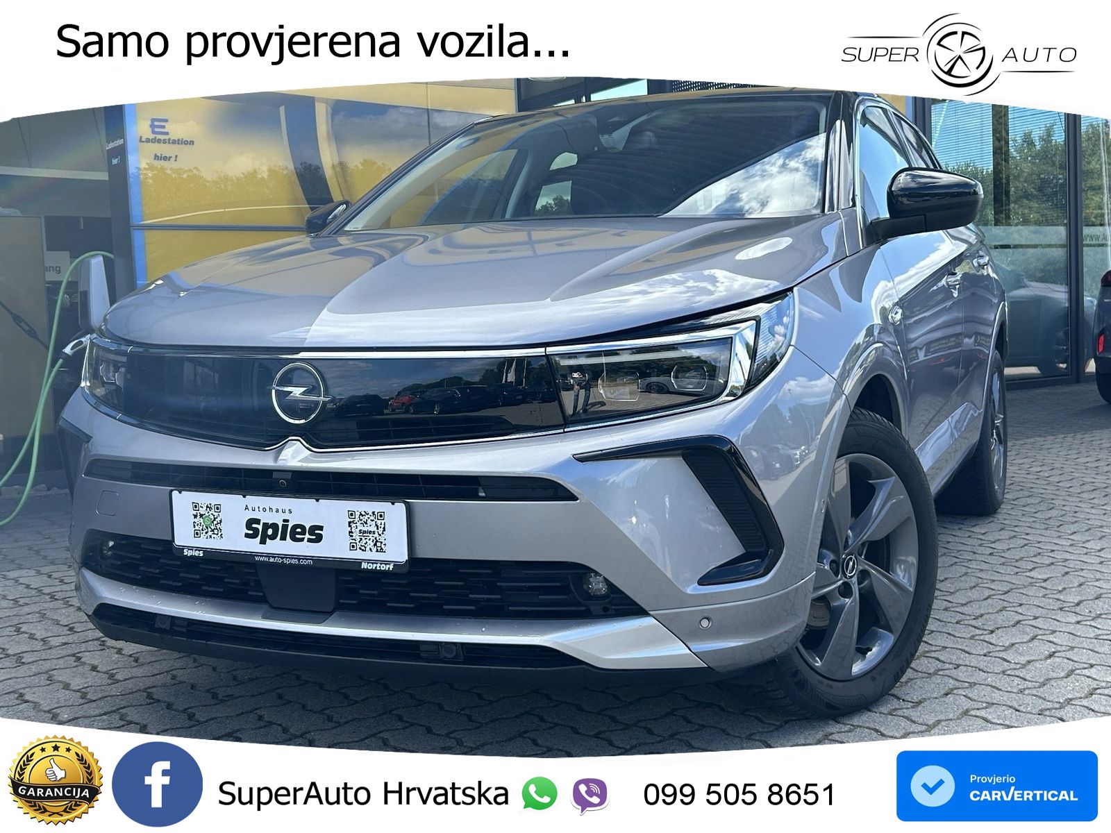 Opel Grandland 1.2i Turbo (130 KS) Automatic Elegance LED+GR SJED+ACC