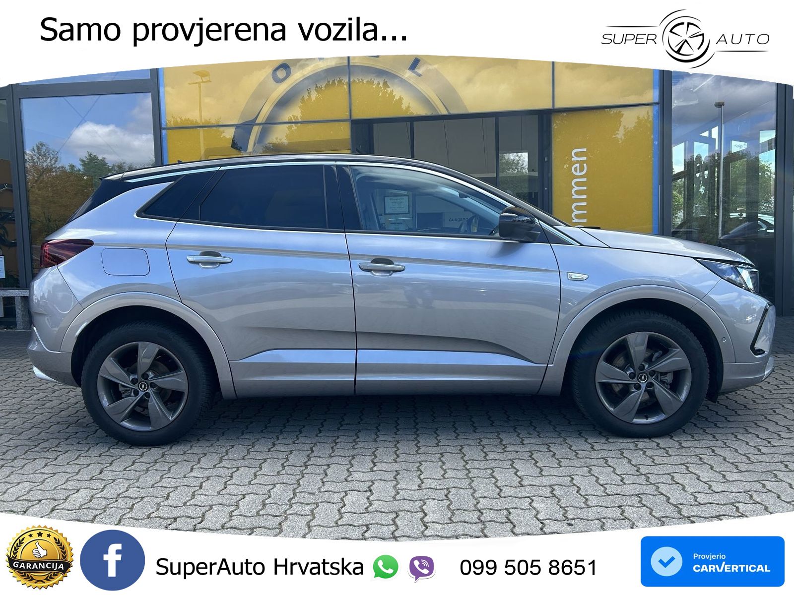 Opel Grandland 1.2i Turbo (130 KS) Automatic Elegance LED+GR SJED+ACC