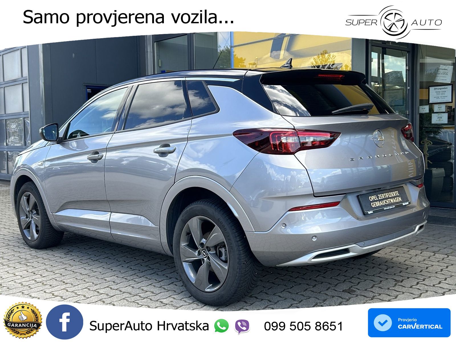 Opel Grandland 1.2i Turbo (130 KS) Automatic Elegance LED+GR SJED+ACC