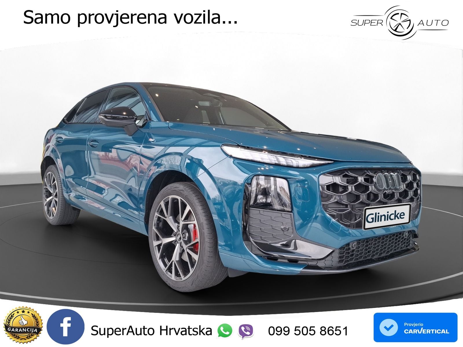 Audi Q3 III Sportback 2.0 TFSI (265 KS) quattro S tronic LED+GR SJED+ACC