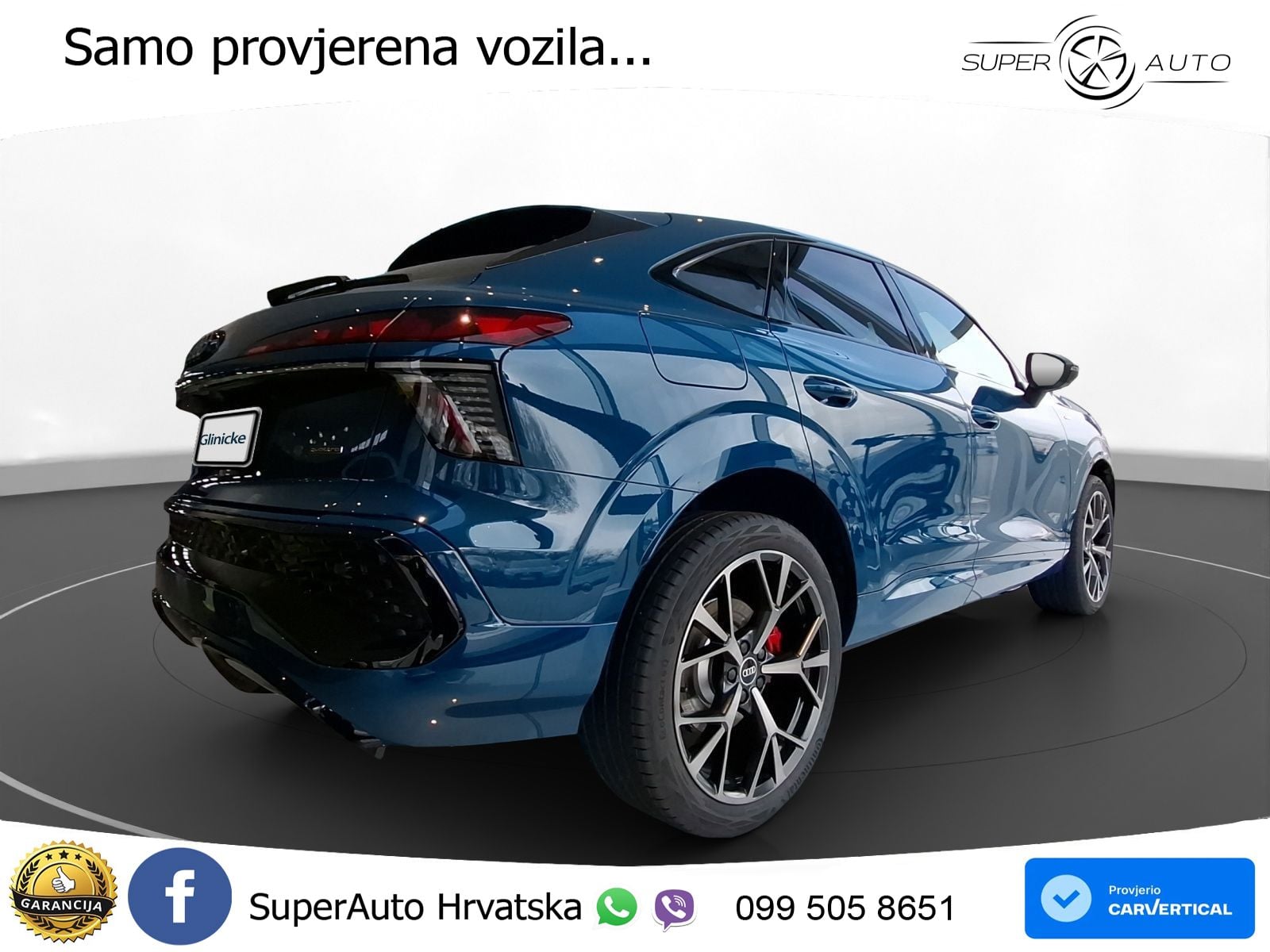 Audi Q3 III Sportback 2.0 TFSI (265 KS) quattro S tronic LED+GR SJED+ACC