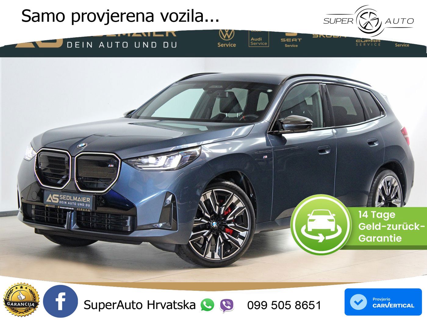 BMW X3 M50 xDrive Steptronic LED+GR SJED+ACC