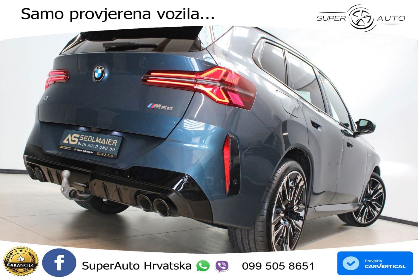 BMW X3 M50 xDrive Steptronic LED+GR SJED+ACC
