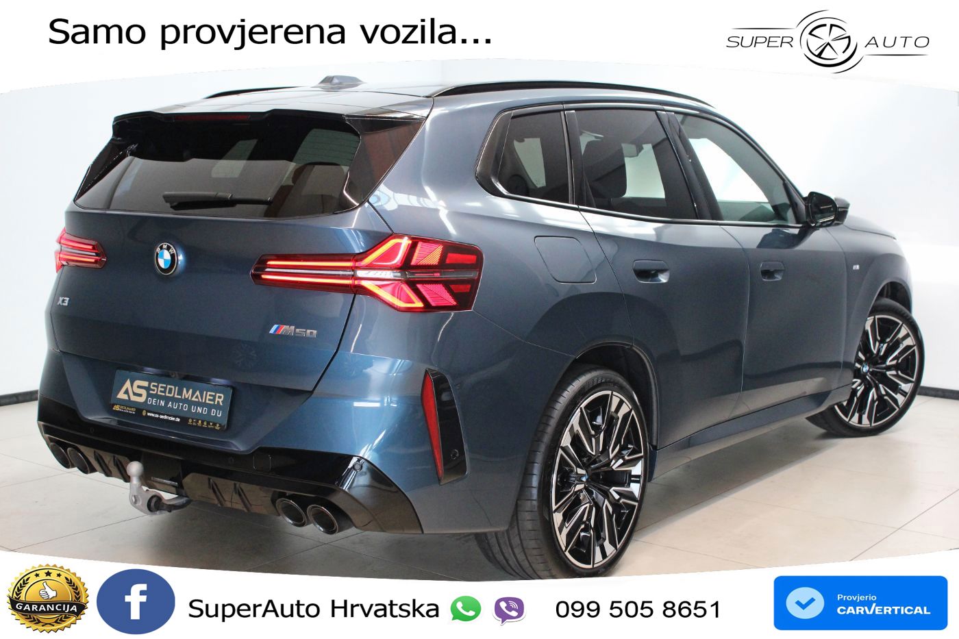 BMW X3 M50 xDrive Steptronic LED+GR SJED+ACC