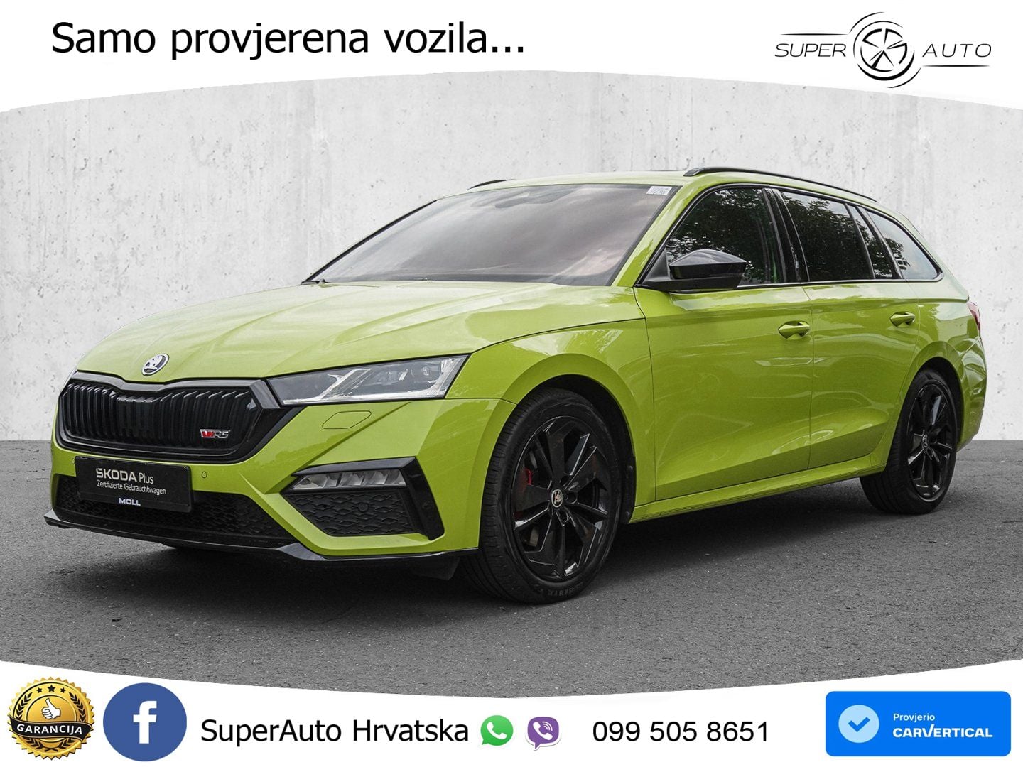Škoda Octavia Combi RS 2.0 TDI (200 KS) DSG LED+GR SJED+ACC
