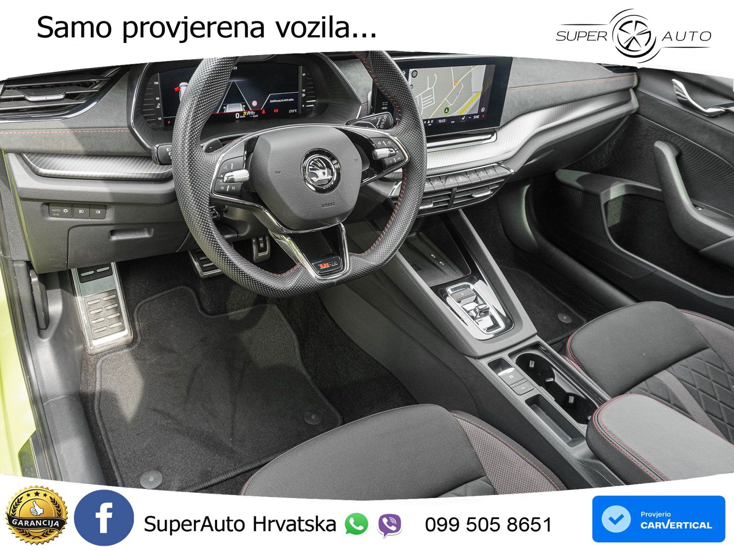 Škoda Octavia Combi RS 2.0 TDI (200 KS) DSG LED+GR SJED+ACC