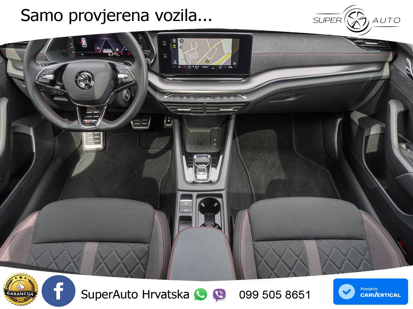 Škoda Octavia Combi RS 2.0 TDI (200 KS) DSG LED+GR SJED+ACC