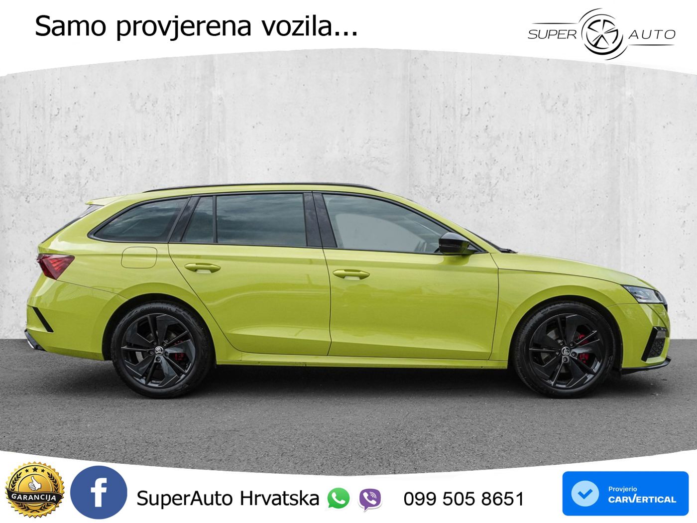 Škoda Octavia Combi RS 2.0 TDI (200 KS) DSG LED+GR SJED+ACC