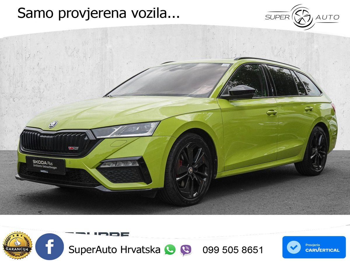 Škoda Octavia Combi RS 2.0 TDI (200 KS) DSG LED+GR SJED+ACC