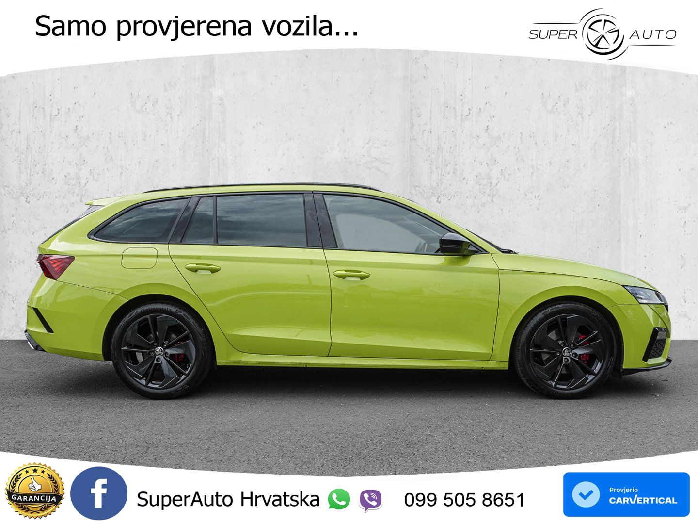 Škoda Octavia Combi RS 2.0 TDI (200 KS) DSG LED+GR SJED+ACC