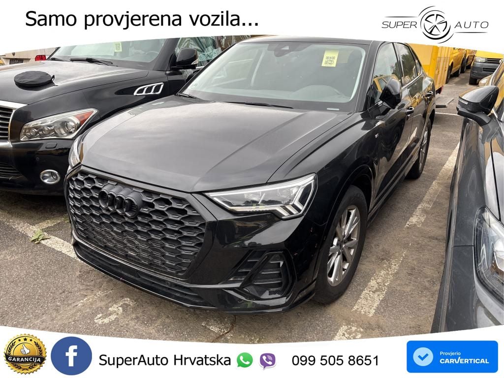 Audi Q3 Sportback 35 TFSI (150 KS) S tronic S line LED+GR SJED+ACC
