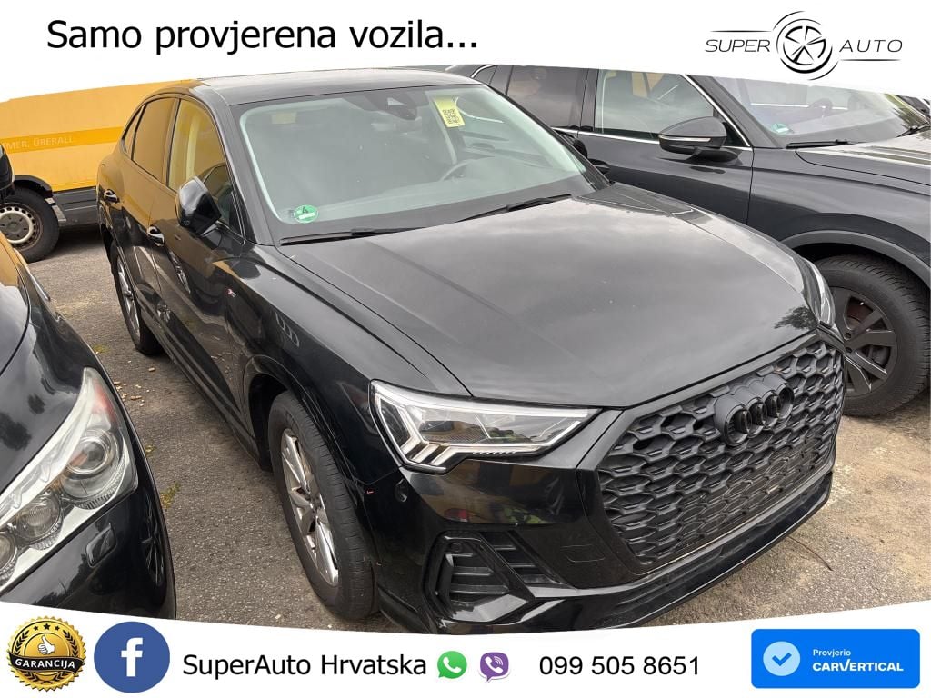 Audi Q3 Sportback 35 TFSI (150 KS) S tronic S line LED+GR SJED+ACC