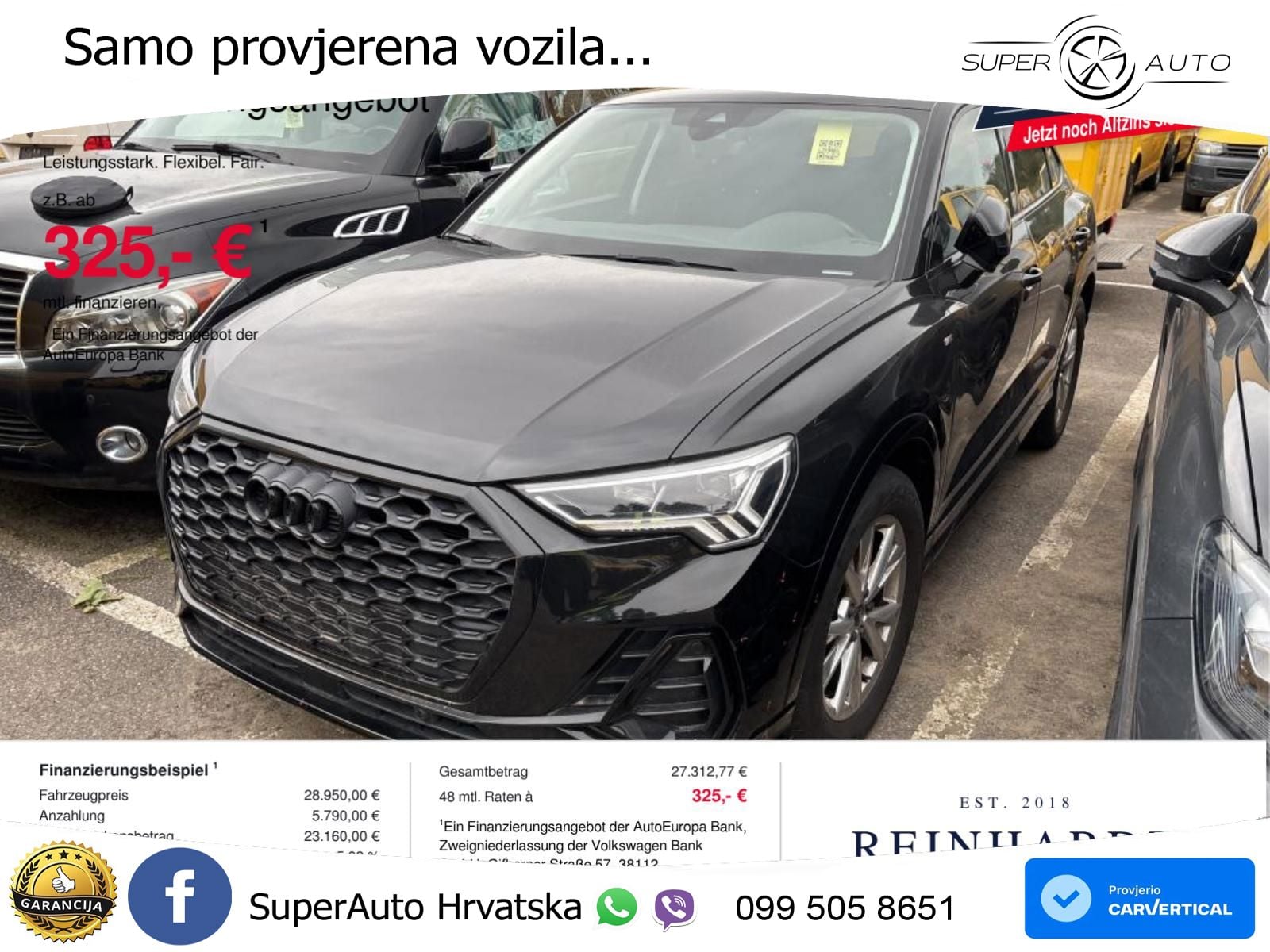 Audi Q3 Sportback 35 TFSI (150 KS) S tronic S line LED+GR SJED+ACC